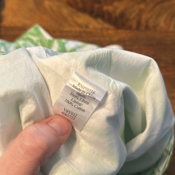 Coldwater Creek linen faux wrap skirt size Large - Picture 9 of 9